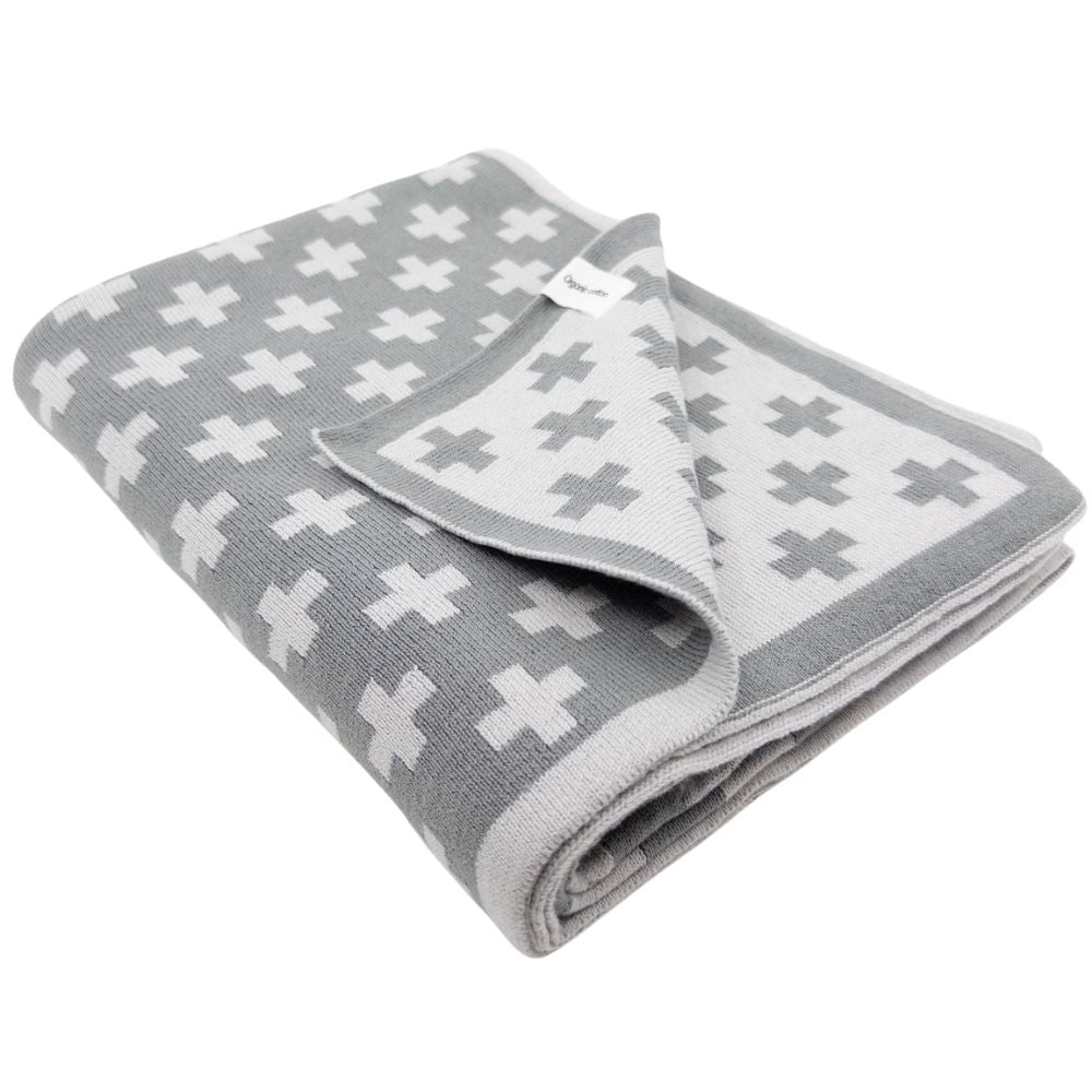 Ecovask Cot / Pram Blanket Organic Cotton