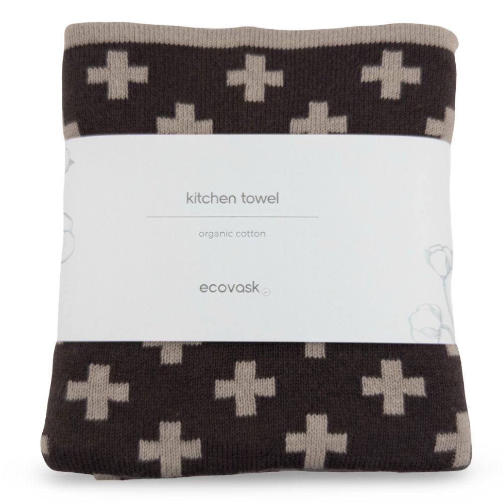 Ecovask Kitchen Towel Single Organic Cotton