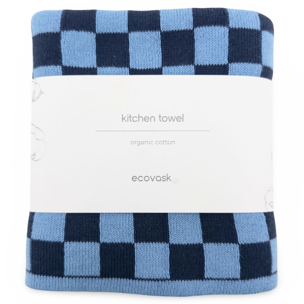 Ecovask Kitchen Towel Single Organic Cotton