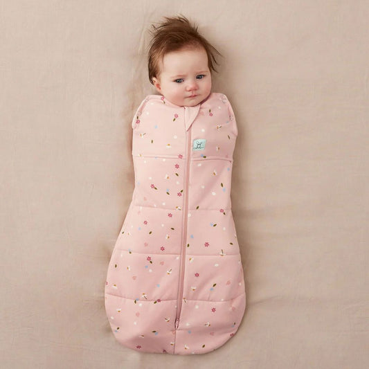 ErgoPouch Cocoon Swaddle Sleeping Bag 2.5 Tog - Daisy