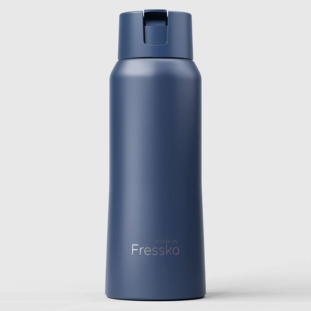 Fressko Insulated Stainless Steel Bottle Flip Straw Ceramic Lining 1L