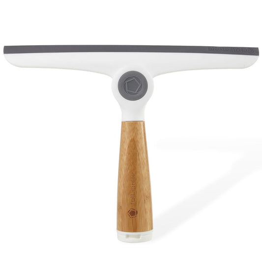Full Circle Wipe Out Pivoting Squeegee - White/Grey