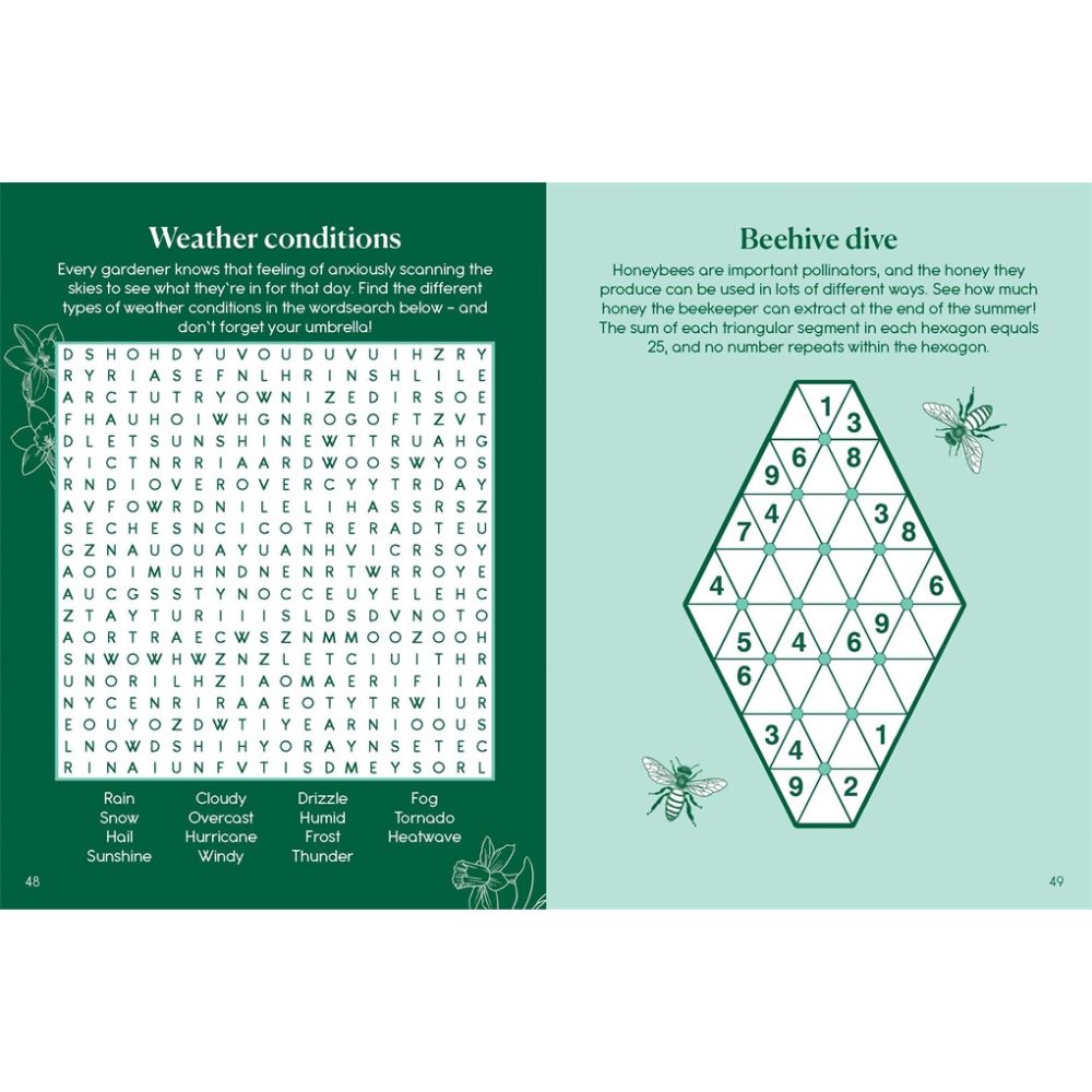 Garden Lover's Puzzle Book