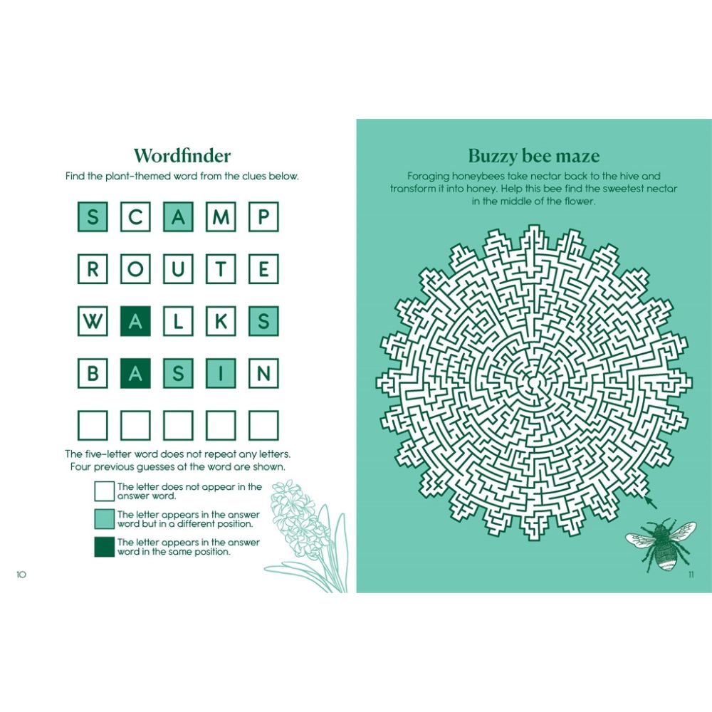Garden Lover's Puzzle Book