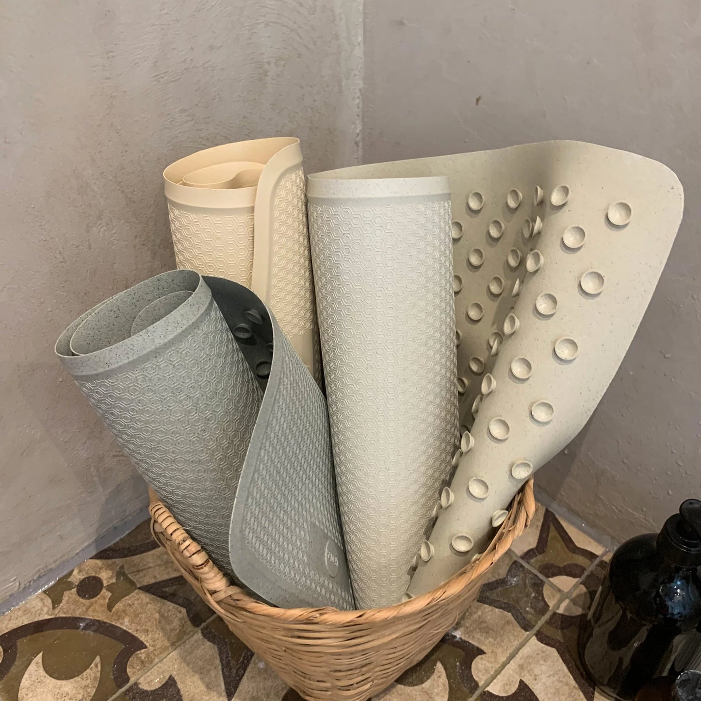Hevea Upcycled Natural Rubber Bath Mat - Regular