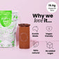 Happy Way Pea Protein Powder 500g - Chocolate