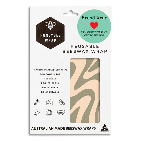 Honeybee Beeswax Bread Wrap (53cm x 45cm)