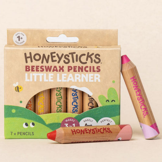 Honeysticks Beeswax Pencils - Little Learners 7pk