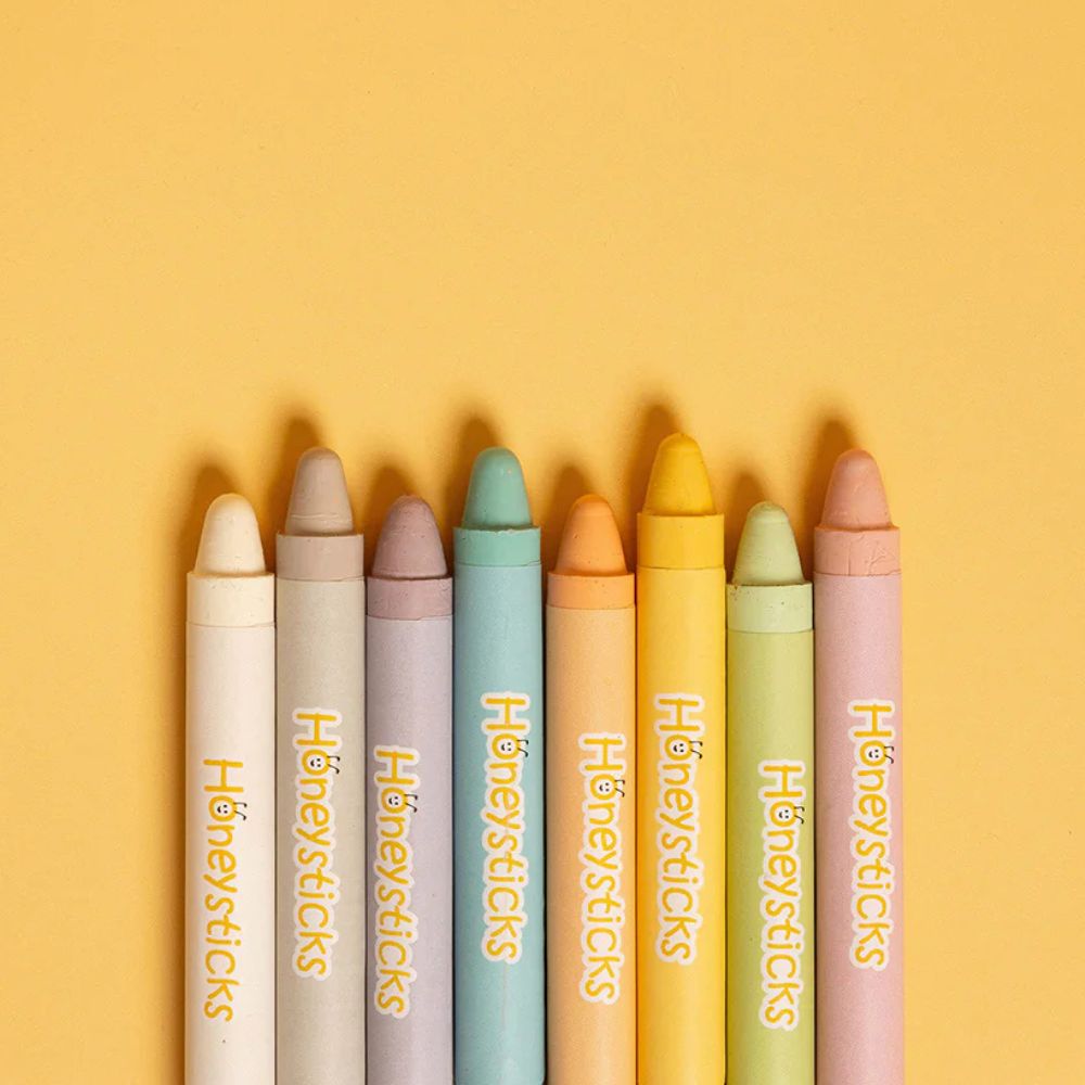 Honeysticks Crayons Thins/Jumbos - Pastel