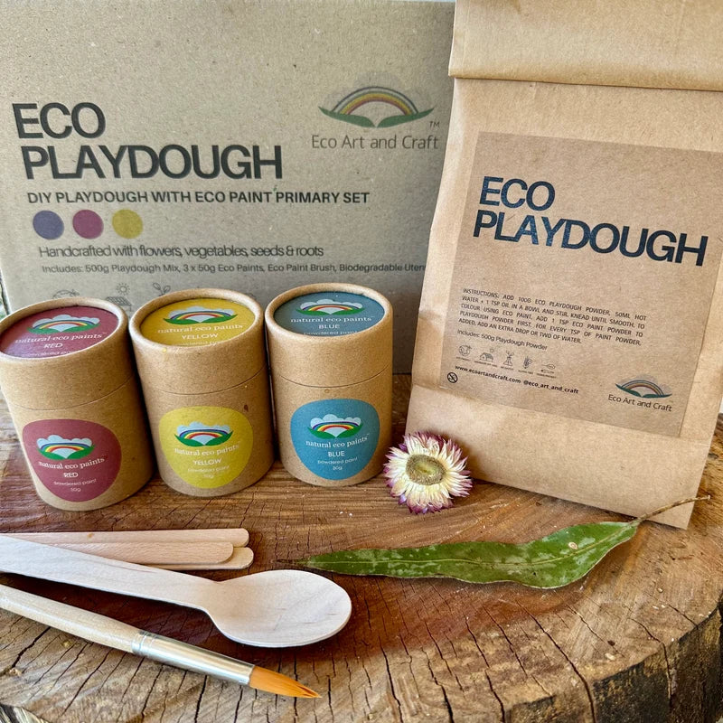 Eco Art And Craft Eco Playdough & Paint Kit (gluten free playdough)