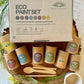 Eco Art And Craft Natural Eco Paint Kit - 8 paint colours