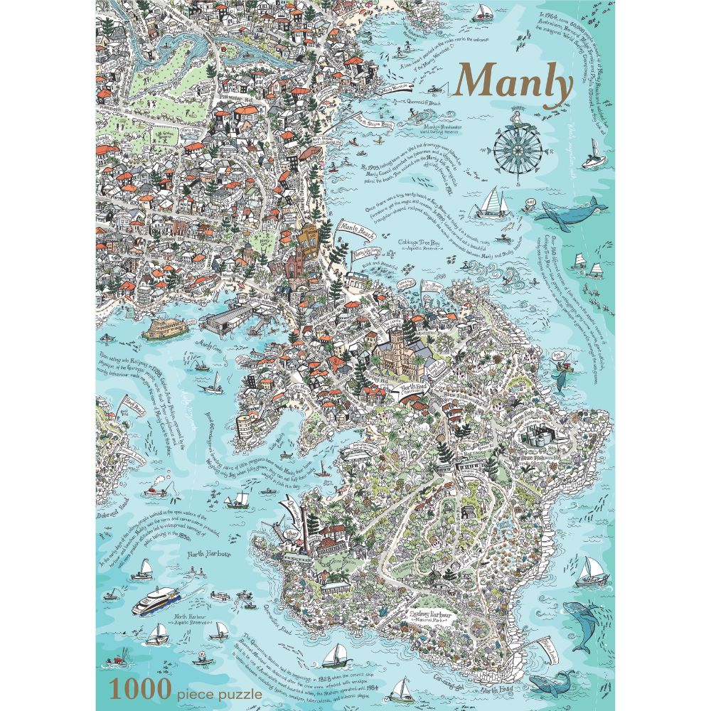 Jigsaw Puzzle 1000 Pieces - Manly