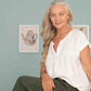Lazybones Julia Top Warm White