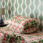 Lazybones Organic Cotton Sheet Set - Pelargonium