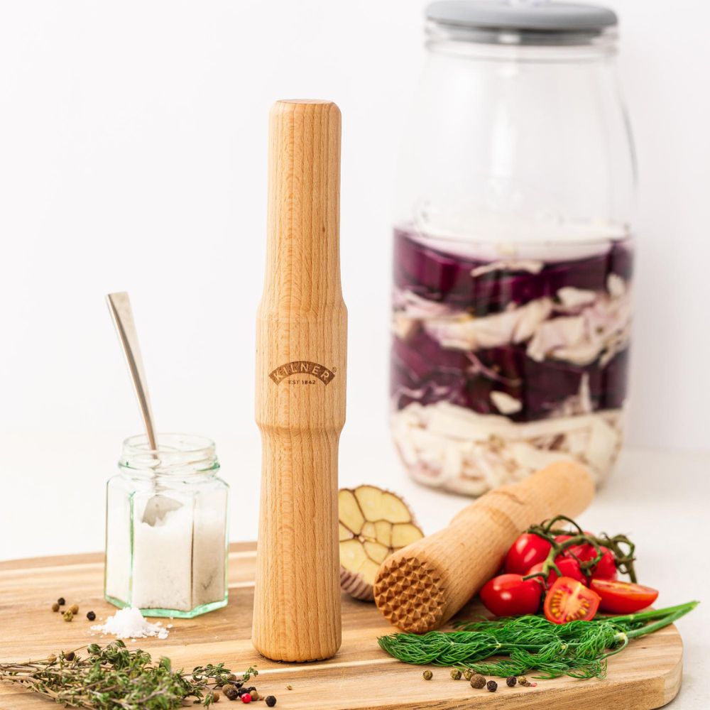 Kilner Fermentation Packer 24.5 x 4cm - Beechwood
