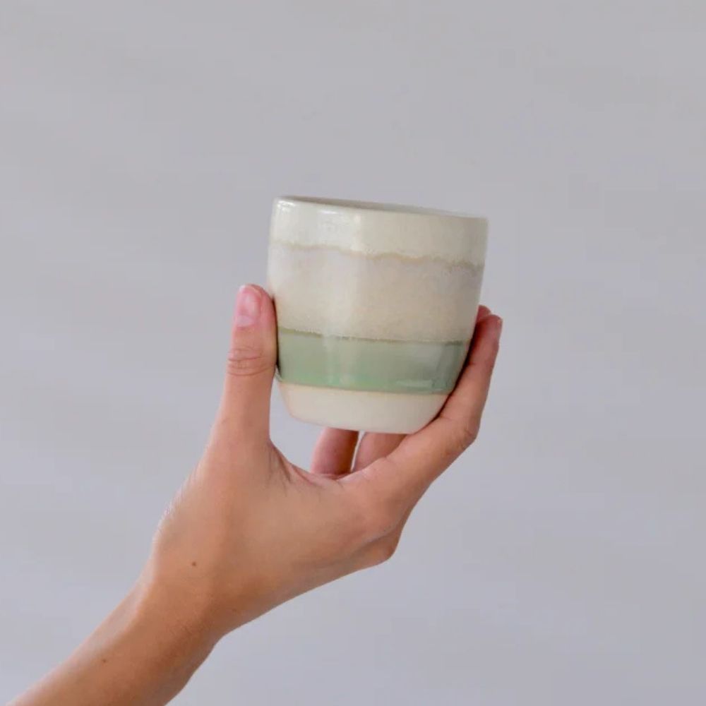 Kim Wallace Ceramic Cup 8oz - Rockpool