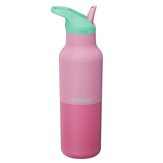 Klean Kanteen 16oz 473ml Insulated Rise Classic Stainless Steel Bottle with Flip Seal Sport Cap
