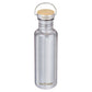 Klean Kanteen  Mirrored Stainless Steel Water Bottle w Bamboo Cap