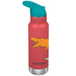 Klean Kanteen Kids 12oz (355ml) INSULATED Water Bottle with Flip Seal Sport Cap & Straw