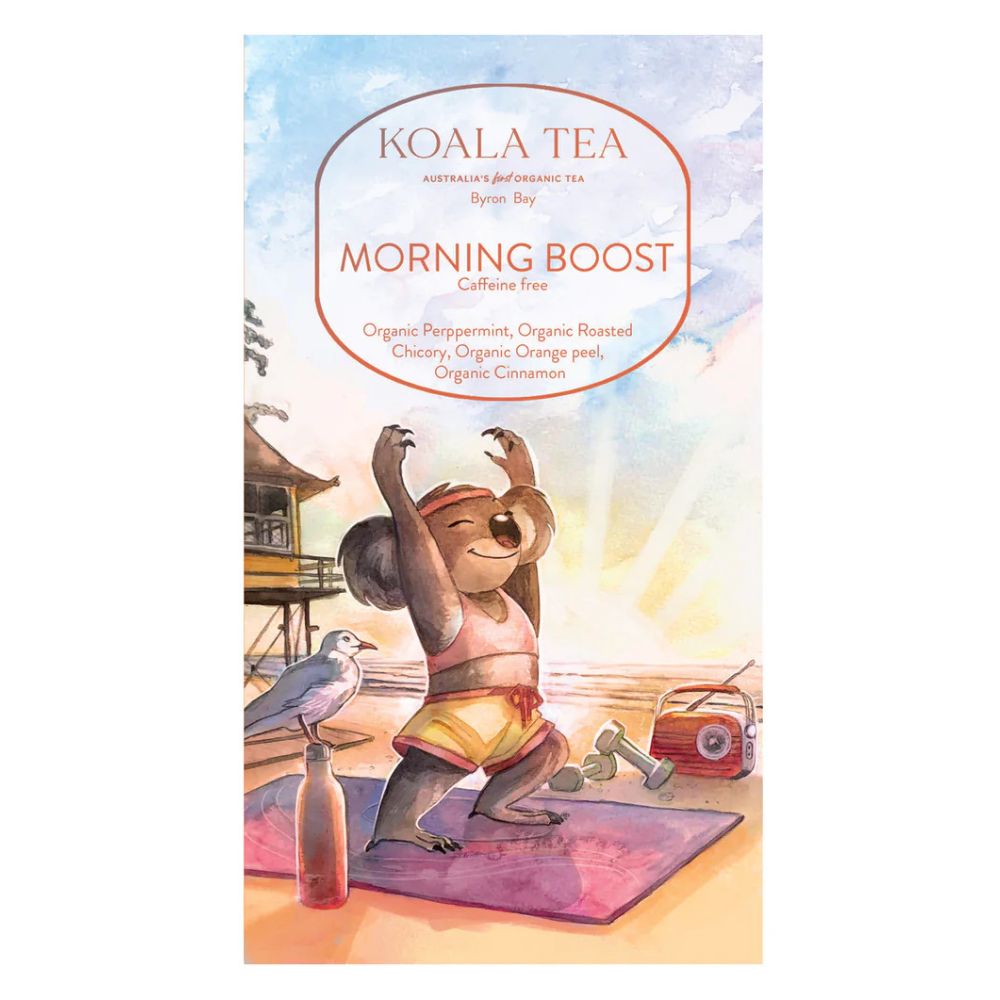 Koala Tea Organic Tea Bags KOALA COLLECTION Caffeine Free - Morning Boost (20 pack)