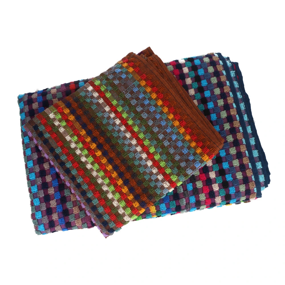 Kracht Check Bath Towel Set