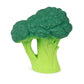 Oli & Carol Natural Rubber Baby Teether and Bath Toy - Brucy the Broccoli