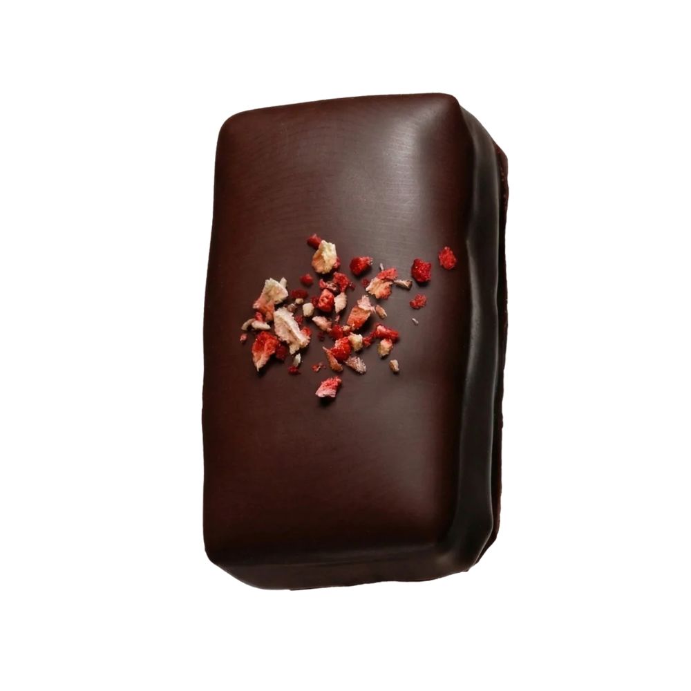 Loco Love Strawberry Vanilla Burst Vegan Chocolate - Twin Pack 70g