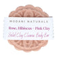 Modani Naturals Cleanse Body Bar - Rose, Hibiscus & Pink Clay (approx 90g)