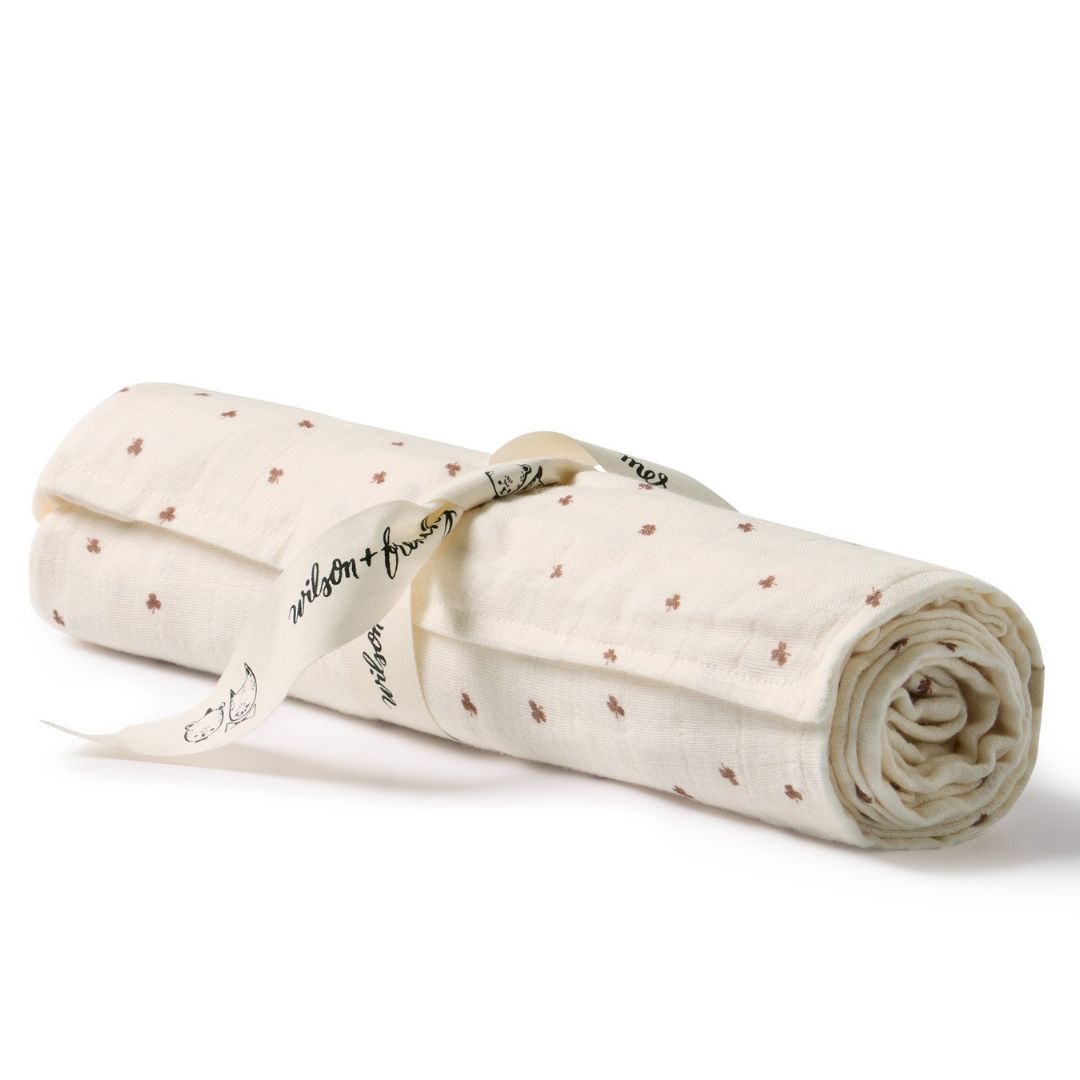Wilson & Frenchy Organic Cotton Muslin Wrap