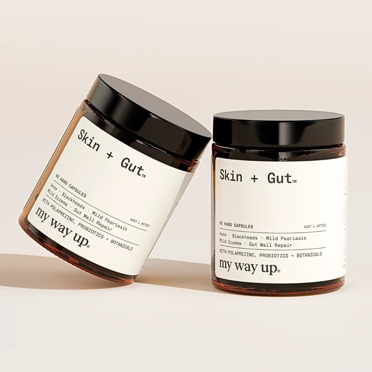 My Way Up Skin + Gut (60 caps)