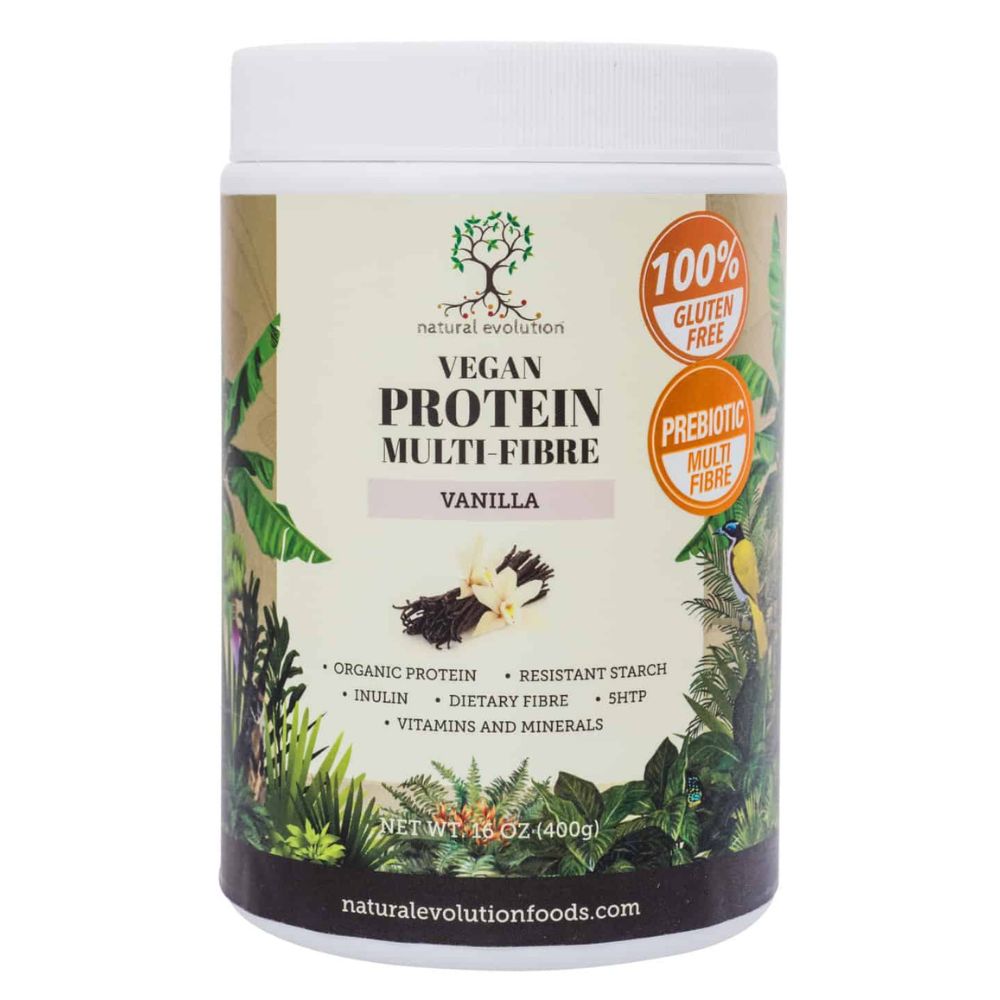 Natural Evolution Vegan Protein Multi-Fibre Vanilla 400g
