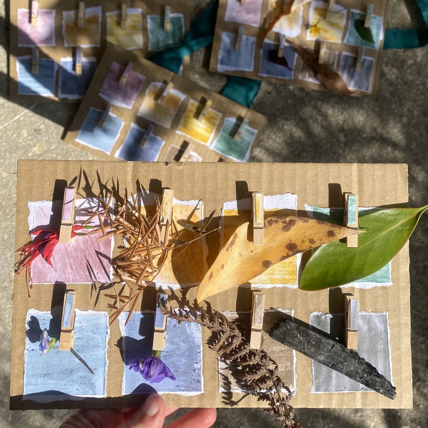 Eco Art And Craft Natural Eco Paint Kit - 8 paint colours