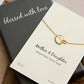 Petals Triple Circles Small Necklace - Sterling Silver