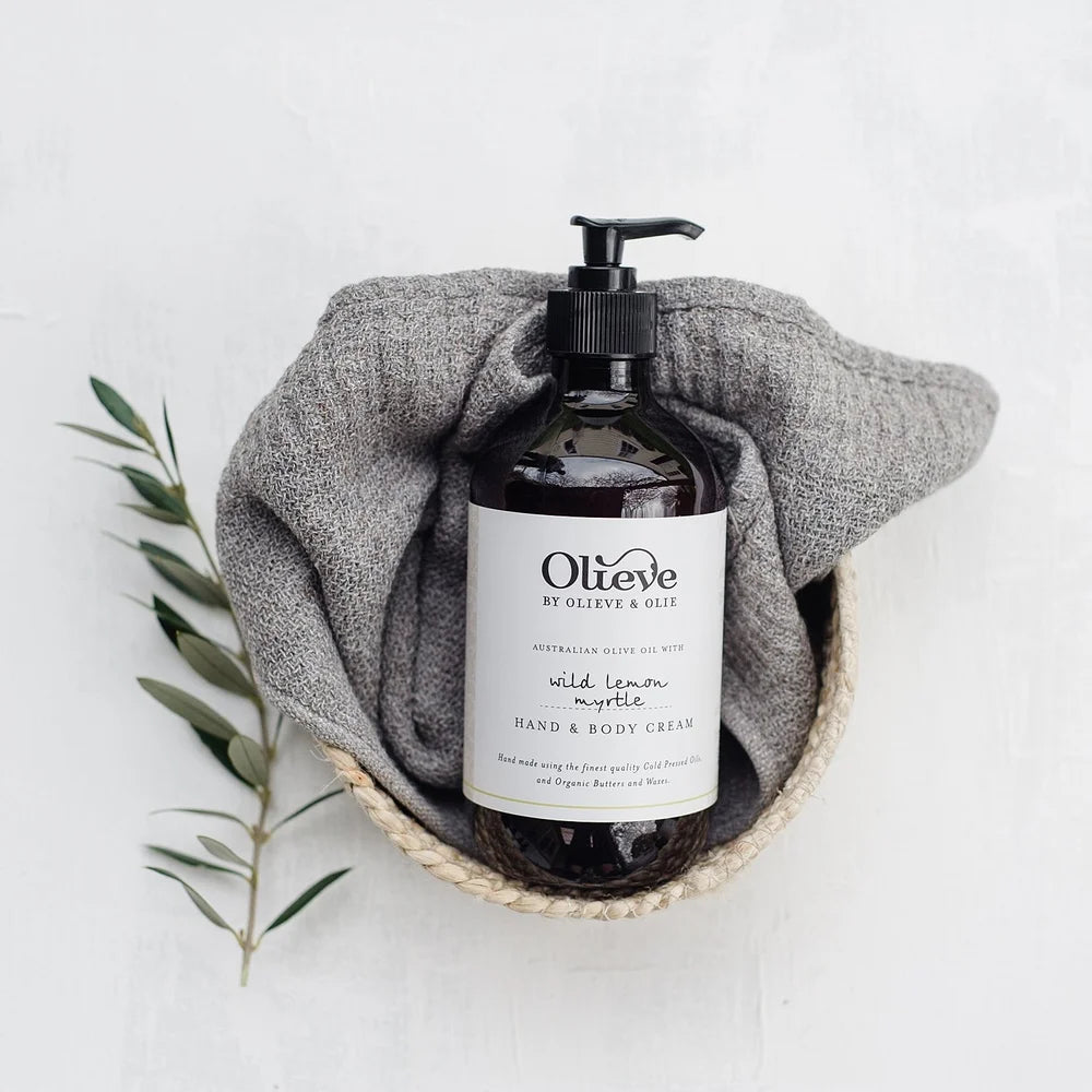 Olieve & Olie Hand & Body Cream 500ml - Wild Lemon Myrtle