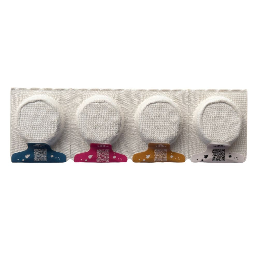 OhGiGi Organic Toothpowder BrushPods - 4 Mini Pods