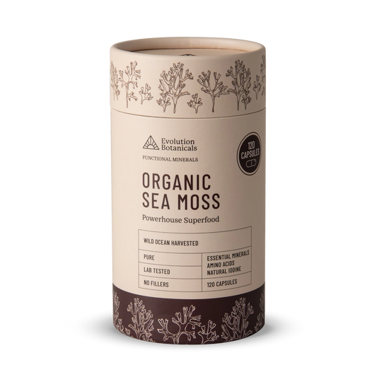 Evolution Botanicals Organic Sea Moss 120 Caps