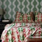 Lazybones Organic Cotton Sheet Set - Pelargonium