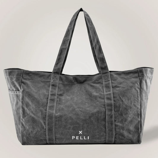 Pelli Beachy Keen Waxed Canvas Beach Bag