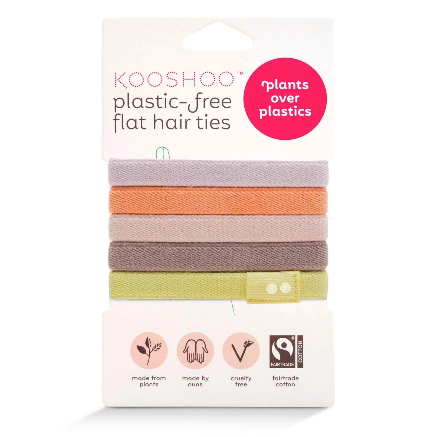 Kooshoo Cotton Organic Hair Ties