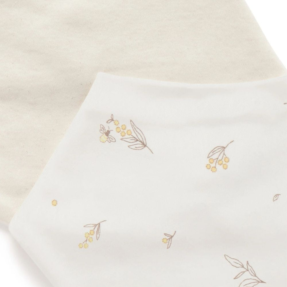 Purebaby 2 Pack Essential Dribble Bib