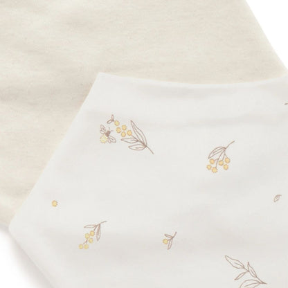 Purebaby 2 Pack Essential Dribble Bib