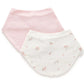 Purebaby 2 Pack Essential Dribble Bib