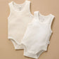 Purebaby Rib Bodysuit 2 Pack - Wheat