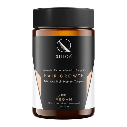 Qsilica Vegan Hair Growth Multi-Nutrient Complex (90 Tablets)