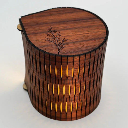 RS Studio Cordless Timber Bubble Lamp
