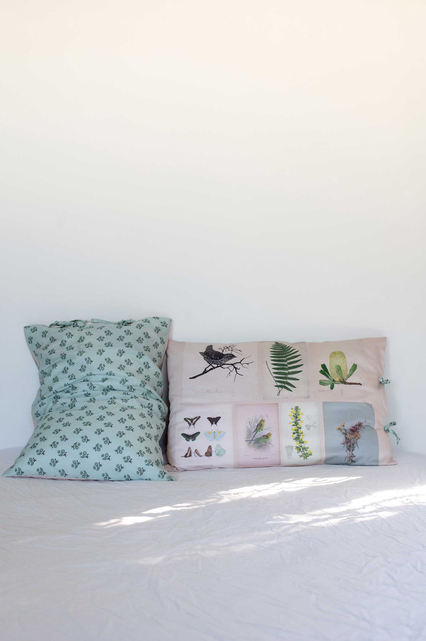 Lazybones Organic Cotton Pillowcase Set - Scrapbook