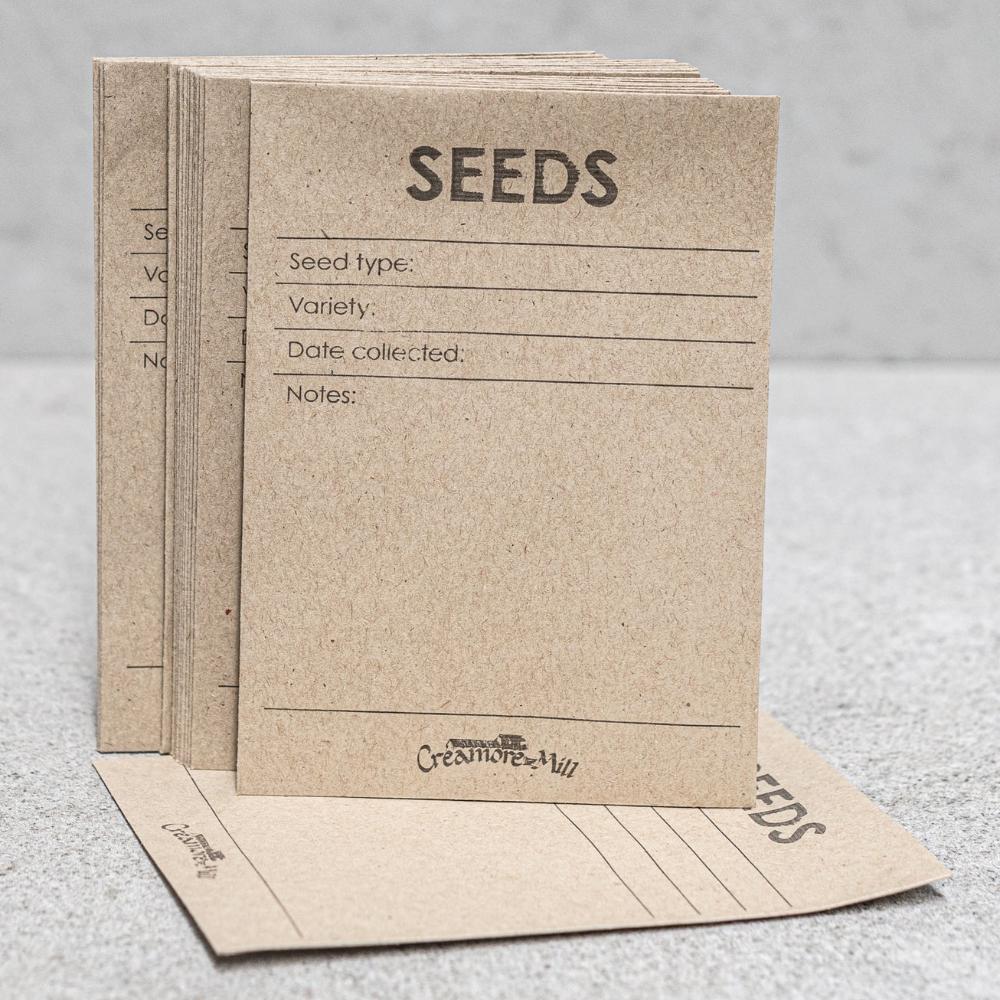 Seed Envelopes And Paper 20 Pack Seed Saving Envelopes,Small Paper