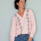 Lazybones Simona Top Tearose