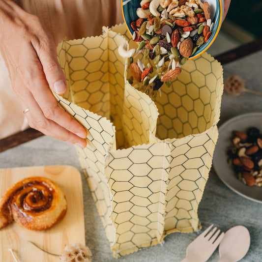 SuperBee Waxed Bag - 2 Compartment - Small