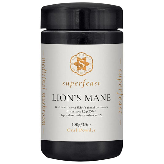 SuperFeast Lion's Mane Extract 100g - Brain & Nerve Protection